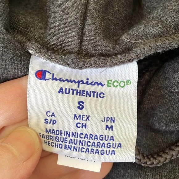 Champion Eco BU Law Gray Hoodie - Picture 5 of 6